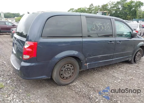 2013 Dodge Grand Caravan Se из США, поврежденный, VIN 2C4RDGBG4DR799307